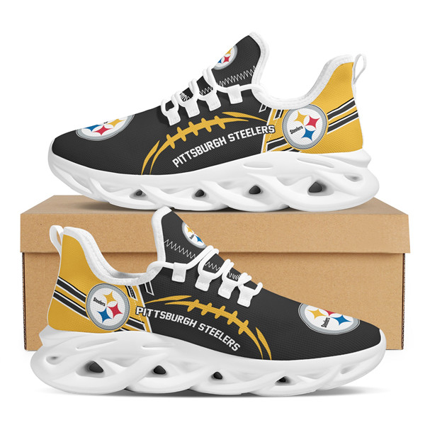 Women's Pittsburgh Steelers Flex Control Sneakers 0010